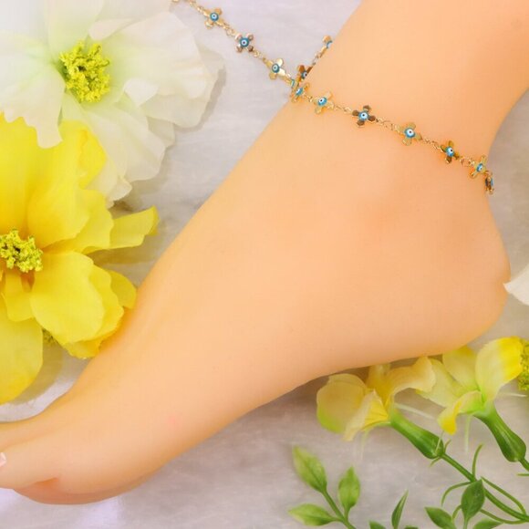 "Minimalist Anklet, Sleek & Modern Design, Women’s Fashion, YC110049-A - Picture 10 of 10